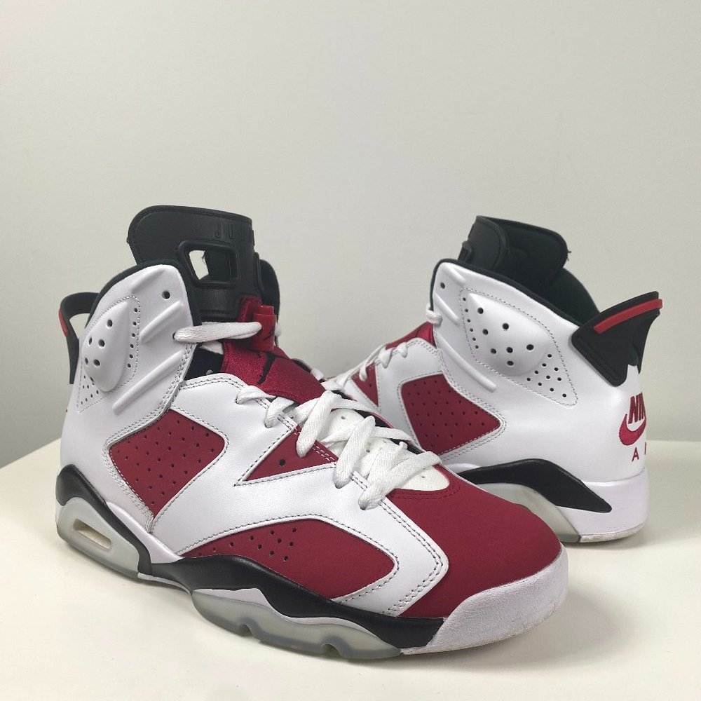 Air Jordan Carmine 6's Size 10 Pre Owned